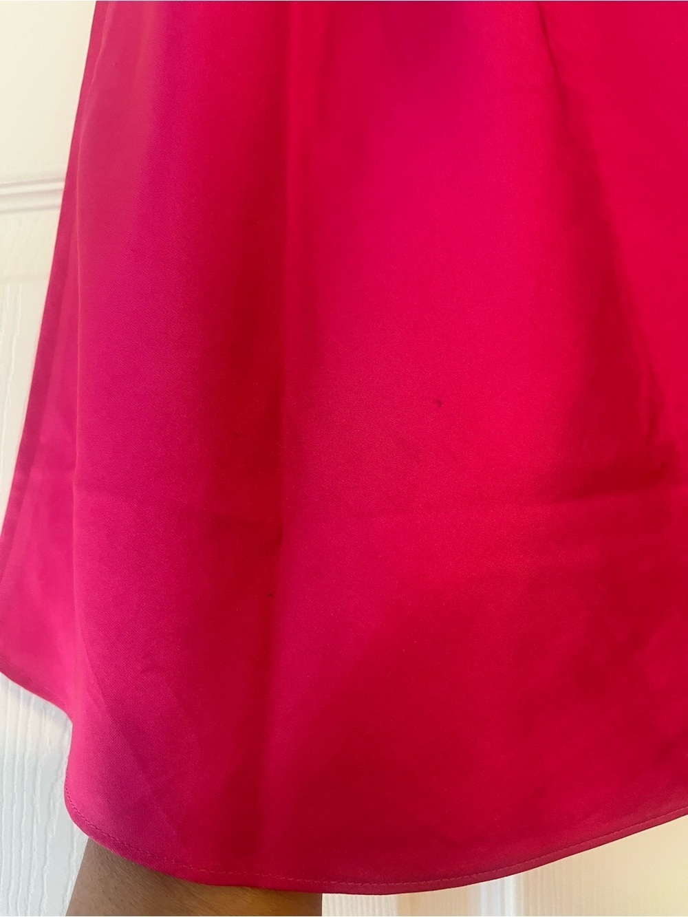 J.Crew Hot Pink Circle Skirt — Flowy Skater Style - Picture 6 of 8